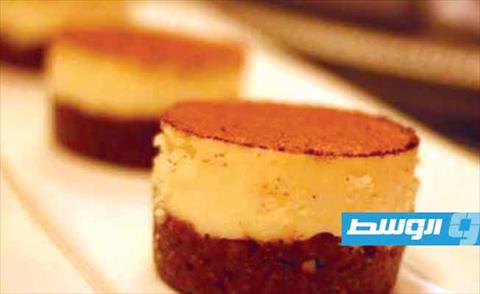 بسكويت النسكافية بالزبادي