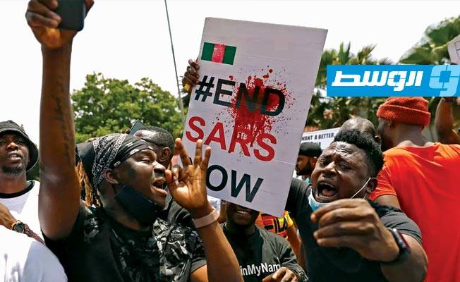 الشرطة النيجيرية تعلن التعبئة العامة للسيطرة على أسوأ احتجاجات منذ 20 عاما في البلاد