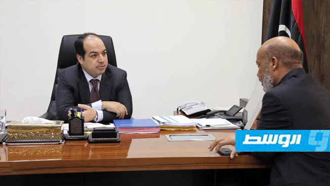معيتيق يستعرض مع بن عمر خطة وزارة الصحة للسنة المالية 2019