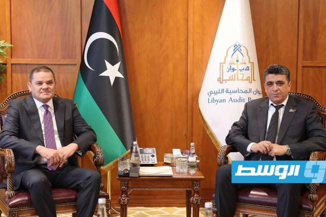 الدبيبة يبحث مع شكشك تكليف شركات مراجعة دولية ومنظومة «راتبك لحظي»