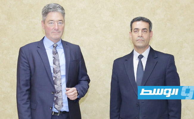 السايح يبحث مع السفير الألماني تطورات المشهد السياسي في ليبيا