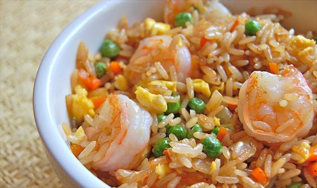 أرز بالكاليماري والجمبري