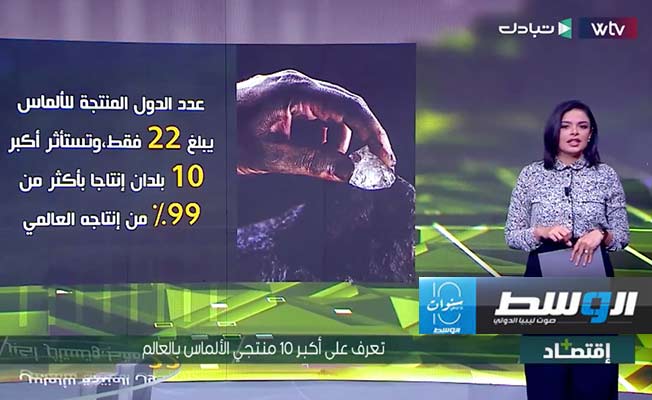 «اقتصاد بلس»..يتجول في غرائب وأرقام قائمة منتجي الألماس حول العالم