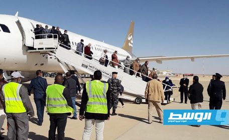 تحركات أمنية مكثفة في غدامس لدى استقبال أعضاء مجلس النواب القادمين من طنجة