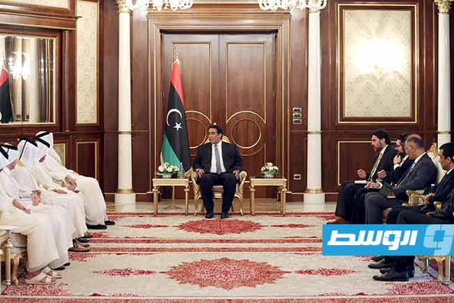 الخليفي يؤكد للمنفي دعم قطر لليبيا ومؤسساتها الشرعية