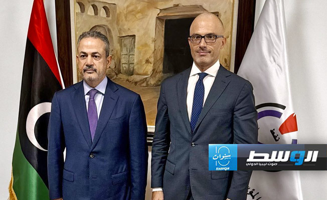 بن قدارة وأورلاندو يبحثان التعاون في مجالات النفط والغاز والطاقة المتجددة
