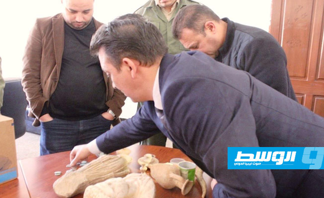 القبض على تنظيم عصابي لتهريب الآثار في بنغازي