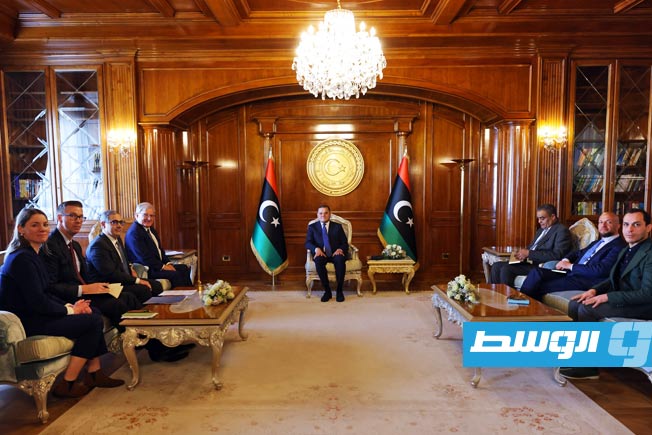 الدبيبة ونورلاند يناقشان رؤية الإدارة الأميركية في تطورات ليبيا