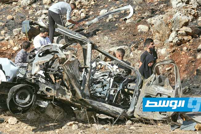 إصابة لبناني في غارة إسرائيلية استهدف سيارة بالنبطية