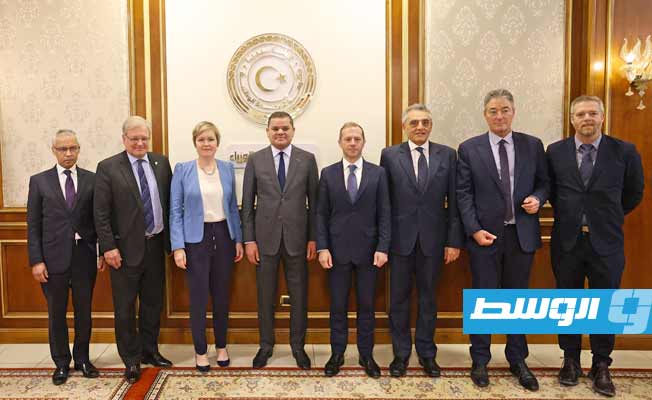 الدبيبة يجتمع مع سفراء ومبعوثي أميركا و4 دول أوروبية في طرابلس