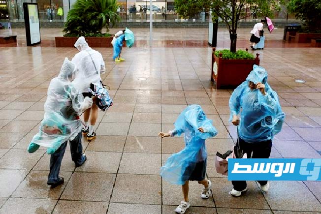 الصين: إجلاء 283 ألف شخص في شنغهاي بسبب إعصار «كو- ماي»