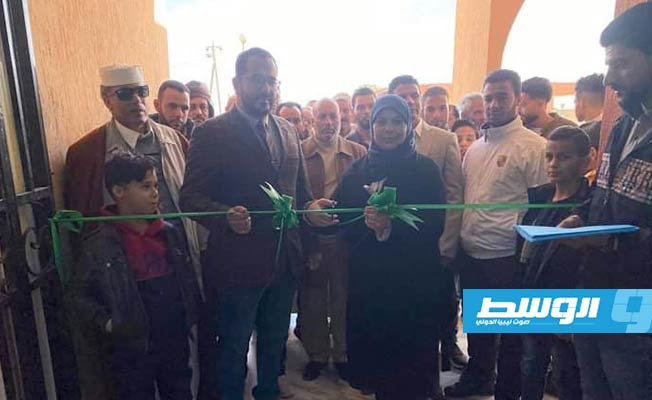 افتتاح المركز الصحي وادي جارف البطومة بضواحي سرت