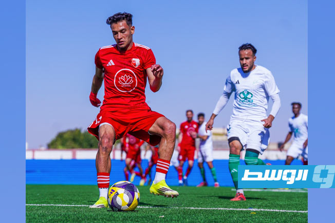فوز الأخضر على الاتحاد العسكري بكأس ليبيا