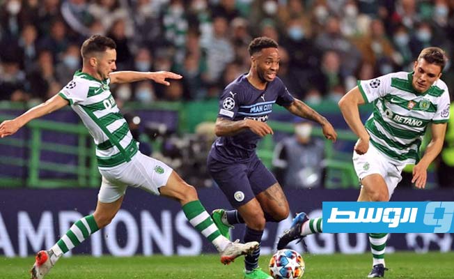 سبورتينغ البرتغالي يحل ضيفا على مانشستر سيتي في مواجهة يائسة بدوري الأبطال