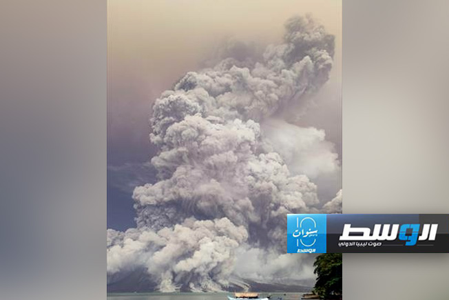 إغلاق مطار في إندونيسيا بعد ثوران بركان