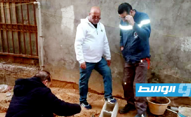 صيانة محطة كهرباء الآثار القديمة بحي الأندلس