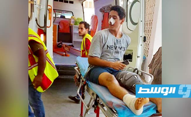 إخلاء العالقين من المصحات بطريق الشوك في طرابلس