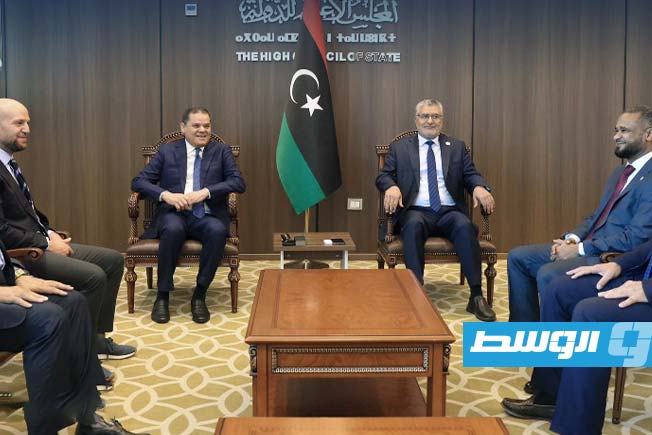 الدبيبة وتكالة يبحثان المستجدات السياسية والاستحقاقات الانتخابية