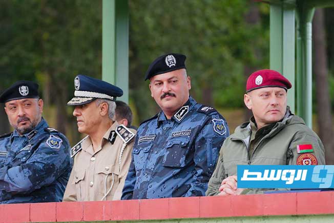 وفد أمني تابع لـ«حكومة حماد» يزور مقر الوحدات الخاصة البيلاروسية