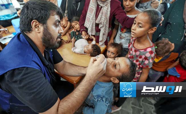 «أونروا»: 90% من أطفال غزة تلقوا الجرعة الأولى من حملة التطعيم ضد «شلل الأطفال»