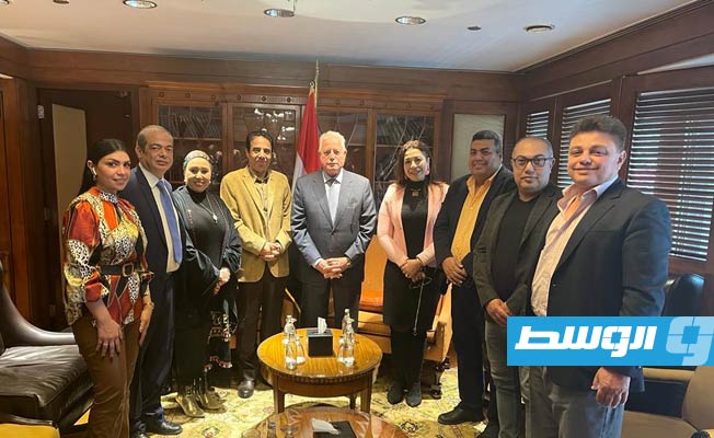 خالد فودة يلتقي وفد «السينما العربية» ويعلن رعايته للمهرجان