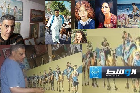 الفنان التشكيلي المصري أسامة الليثي