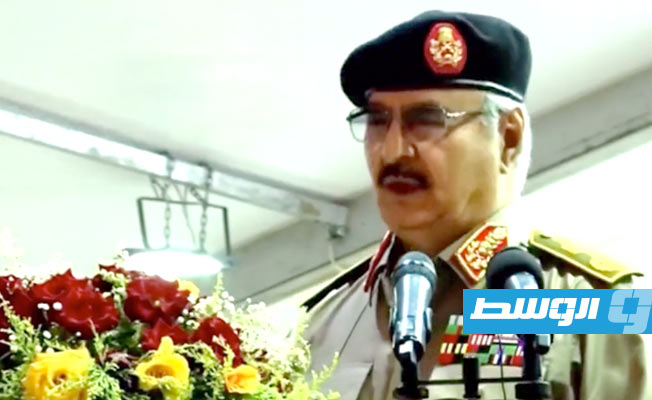 حفتر: سبها خط الدفاع الأول عن الهوية الوطنية والأمن القومي