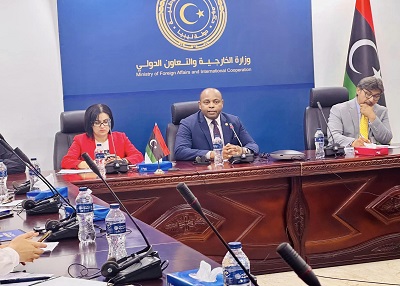 الخارجية تناقش مشروع الوثيقة الأممية بشأن الجريمة والمخدرات في ليبيا
