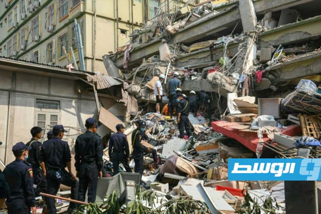 ارتفاع حصيلة الزلزال في بورما إلى 1644 قتيلا