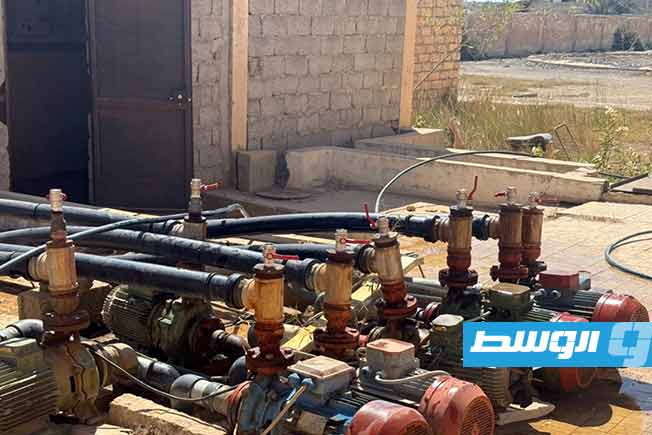 استئناف تشغيل محطة تحلية المياه في زوارة