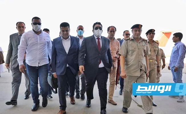 المنفي يصل إلى سرت للاحتفال بعيد الفطر المبارك في المدينة