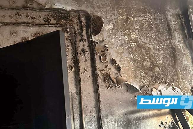 السيطرة على حريق قسم الولادة بمستشفى المقريف في أجدابيا