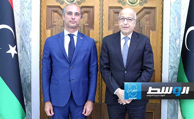 الكبير يبحث مع سفير إيطاليا التعاون في المجال المصرفي ومكافحة غسل الأموال
