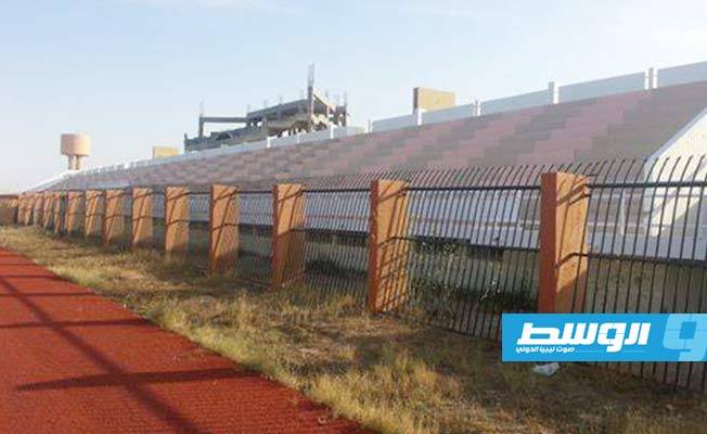 تعرض المدينة الرياضية سرت لعملية تخريب