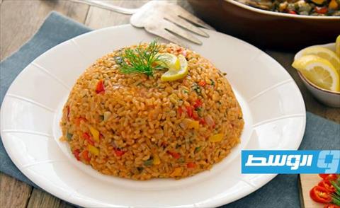 أرز صيادية بالسمك والجمبري