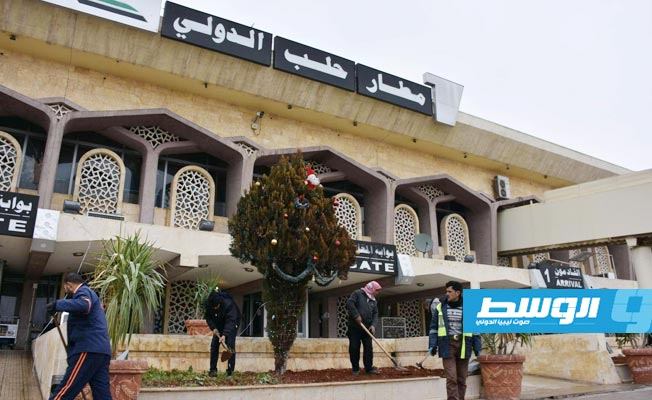استئناف حركة الملاحة في مطار حلب بعد 3 أيام من الضربات الإسرائيلية
