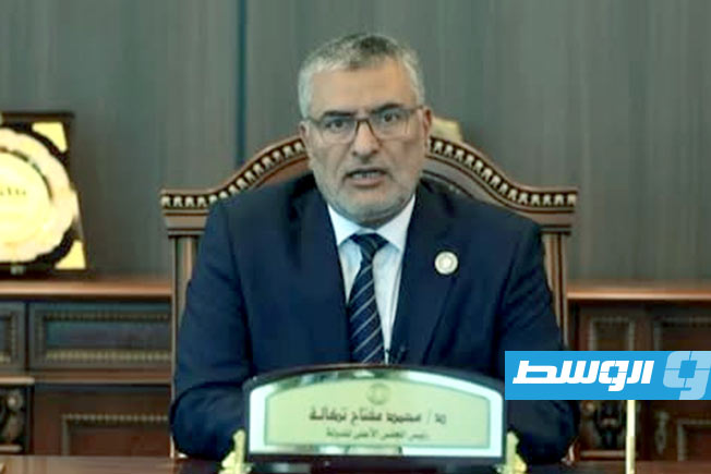 تكالة يدعو لتشكيل لجنة مشتركة لإجراء انتخابات مبكرة لرئاسة مجلس الدولة
