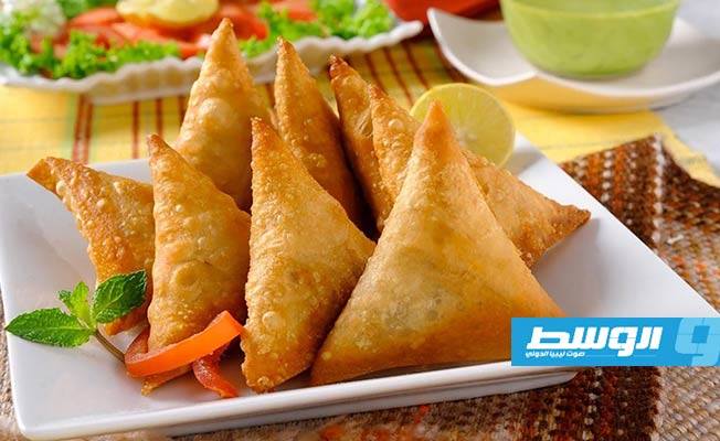 سمبوسك الفراخ بالأعشاب
