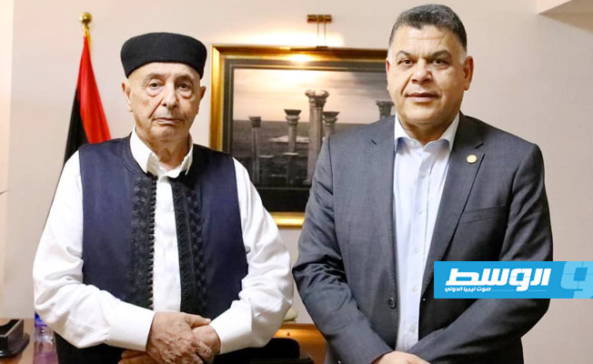 عقيلة يبحث مع وزير الداخلية إجراءات تأمين الانتخابات المقبلة