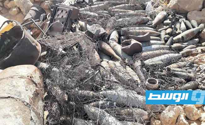Shells recovered east of Bani Walid