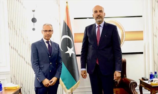 الكوني يشيد بجهود فرنسا لتحقيق الاستقرار في ليبيا