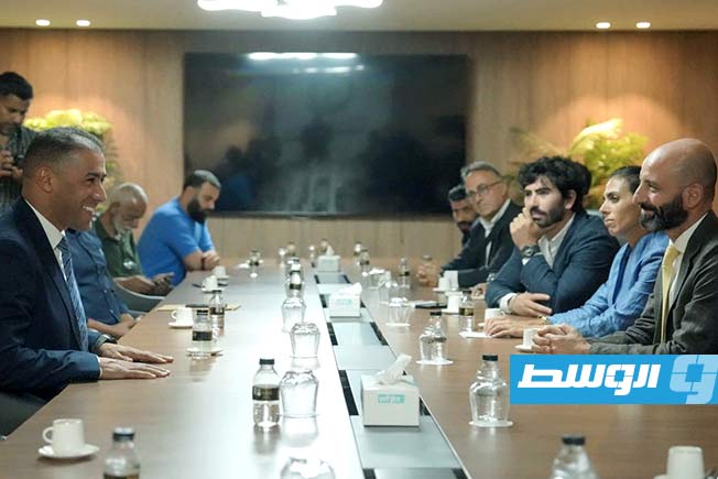 وفد إيطالي يزور درنة لبحث التعاون في مجالات الإعمار والزراعة والصيد البحري