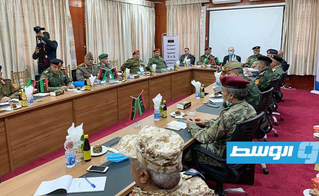 بدء اجتماع اللجنة العسكرية المشتركة (5+5) في سرت