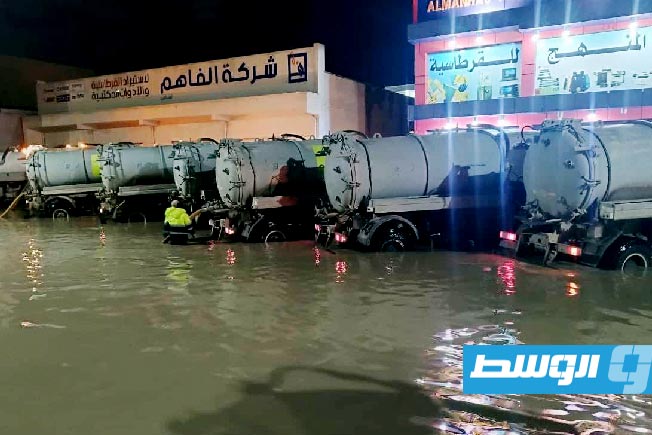 شركة المياه: تهالك البنية التحتية وراء تكرار المختنقات المرورية عقب سقوط الأمطار