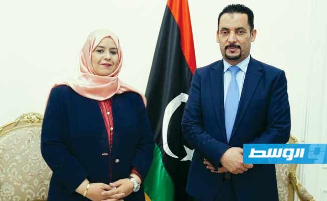 الكيلاني تبحث في القاهرة مشكلات الليبيات المتزوجات من مصريين