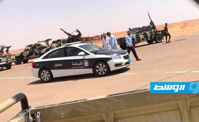 قوة تابعة للمجلس الرئاسي والقيادة العامة تبدأ تأمين طريق سرت - الجفرة