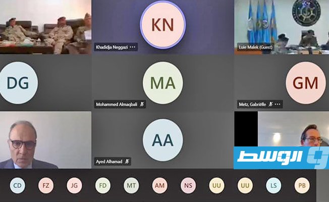 اللجنة العسكرية المشتركة تطلع مجموعة العمل الأمنية على إجراءات تنفيذ اتفاق وقف إطلاق النار