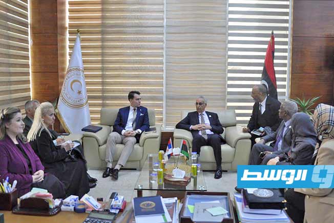الغاوي يدعو الشركات الصربية إلى «التسجيل» بمشاريع التنمية