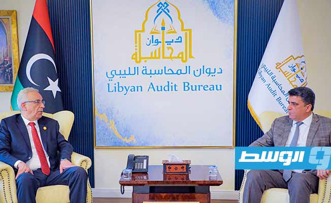 شكشك والغاوي يبحثان ملفي القروض والمشروعات المتوقفة
