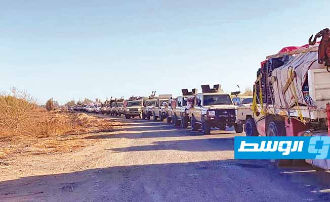 «بركان الغضب» تبدأ عملية أمنية في الأصابعة ومزدة «للقبض على مطلوبين»